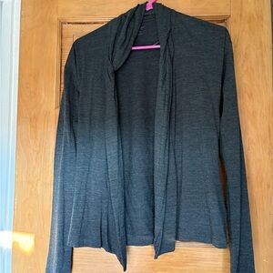 Icebreaker Merino Gray Cardigan